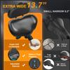 Oversized Noseless Bike Seat with Backrest, Bicycle Seat for Women Men Extra Comfort Wide, Comfortable Universal Fit for Peloton Bikes, Exercise Stationary Mountain Bike Seats Cushion view 3