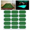 UPALDHOU 15pcs Billiard Cloth Repair Sticker, Professional Billiard Patch Stickers, Pool Table Marker Patch, Convenient for Billiard Cloth Repair view 4