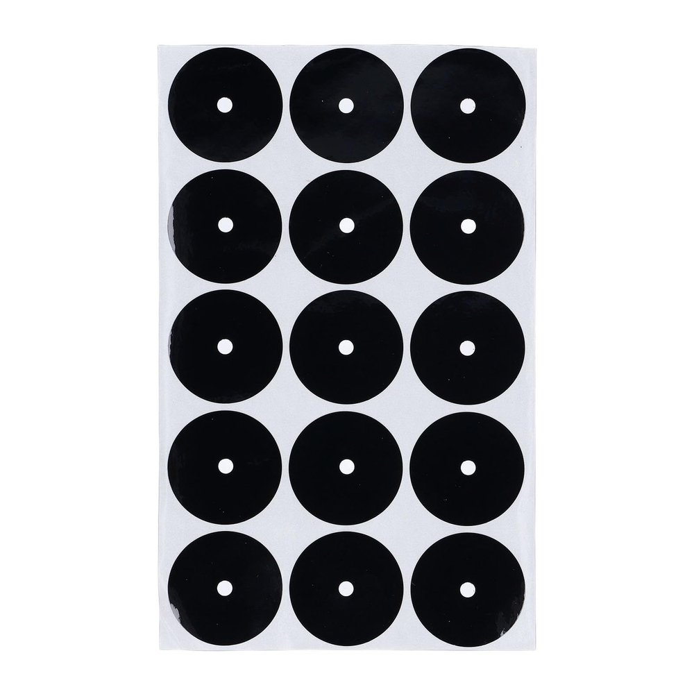 UPALDHOU 1 Sheet Pool Table Marker Dots, Paper Billiard Point Sticker, Pool Ball Position Locator for Billiards Practice with Snooker Spot