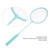 Badminton Racquet Set, 2 Player Badminton Set High Value Sponge Handle Lightweight with 1 Carry Bag 3 Shuttlecocks Portable Racket (Mint Green view 4