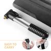 INOOMP 2pcs Portable Mini Bike Pump, Aluminium Bicycle Air Pump, Lightweight Bike Pump Multifunctional Air Pump for Mountain Bikes Road Bikes Basketballs Footballs view 3