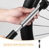 INOOMP 2pcs Portable Mini Bike Pump, Aluminium Bicycle Air Pump, Lightweight Bike Pump Multifunctional Air Pump for Mountain Bikes Road Bikes Basketballs Footballs view 4