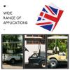 INOOMP Golf Cart Seat Blanket Unique Flag Design Easy to Install Seat Cover for Outdoor Sports Enthusiasts view 3