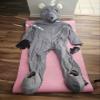 Affordable Grey Mouse Rat Suit Animal Mascot Costume Party Carnival Costumes With Fans
