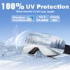 RIGWARL Ski Goggles, Interchangeable Lens Anti-Fog Snow Goggles, 100% UV Protection OTG Snowboard Goggles for Men Women Adult view 3