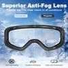 RIGWARL Ski Goggles, Interchangeable Lens Anti-Fog Snow Goggles, 100% UV Protection OTG Snowboard Goggles for Men Women Adult view 4
