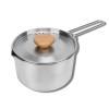 Camping Cooking Pot, 1L Camping Kettle Portable Camp Tea Pot Backpacking Camping Cookware Mini Picnic Camping Cooking Mess Kit for Picnic Hiking view 1