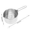 Camping Cooking Pot, 1L Camping Kettle Portable Camp Tea Pot Backpacking Camping Cookware Mini Picnic Camping Cooking Mess Kit for Picnic Hiking view 2