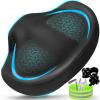 Noseless Bike Seat Cushion for Men & Women - Extra Padding & Comfort Wide Bicycle Seat, Oversized Comfortable Saddle for Peloton Bikes, Exercise Bikes, Electric Bikes, Cruiser Bikes view 1