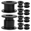 INOOMP 10pcs Table Foosball Bushings Table Football Bearing Rods Foosball Machine Bearings Foosball Table Parts Accessories Foosball Table Bushing Parts for Foosball view 1