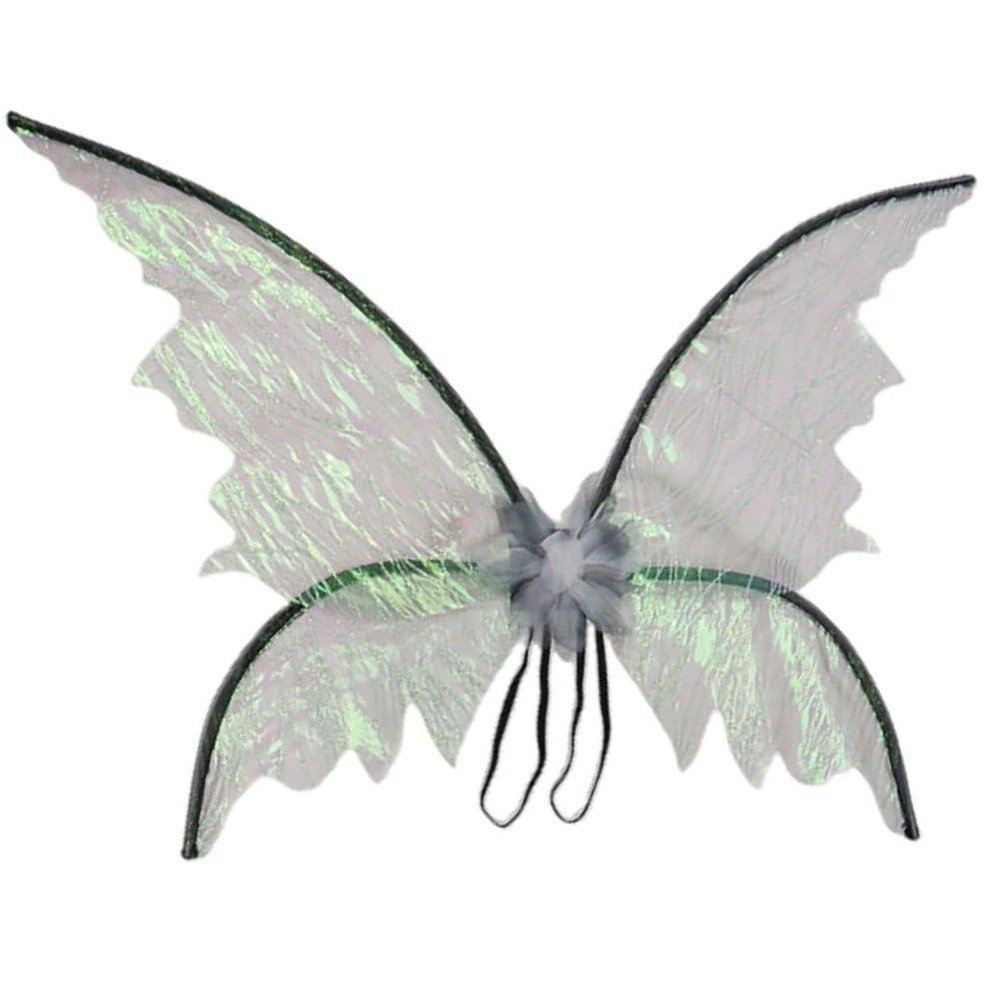 Keuyeo Women Girls Wings Dragonfly Elf Wings Halloween Cosplay Costume Festive Party Masquerade Props Dress Up Butterfly Wings