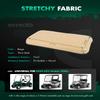 SCITOO Golf Cart Front Seat Bottom Cushion Assembly for EZGO RXV Front Seat 2008+ Models, Golf Cart Seat Replacement Cushion, Beige view 2