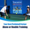 2Pcs Pickleball Practice Pads Dink Pad for Walls, Pickleball Training Poster, Pad for Pickleball Dink Train Indoor Rooms, Yard, Gym, Dink Master Exercise Rebounder Aids(Blue, 2pc) view 4