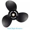 MARKGOO 0765050 Propeller for OMC Johnson Evinrude Outboard 20 25 30 35 HP Boat Motor Engine Parts 3 Blade Aluminum Prop 10.3X12 Pitch RH 14 Spline Tooth with Hardware Nut Kit 765050 view 2