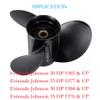 MARKGOO 0765050 Propeller for OMC Johnson Evinrude Outboard 20 25 30 35 HP Boat Motor Engine Parts 3 Blade Aluminum Prop 10.3X12 Pitch RH 14 Spline Tooth with Hardware Nut Kit 765050 view 3