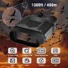 SKIOVEMI Night Vision Goggles for Adults, Military Grade Infrared Digital Night Vision Binoculars Camera Device with 32GB Card for Camping, Travel, Surveillance view 2