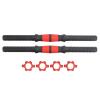 40cm Dumbbell Bars Weight Lifting Dumbbell Handles with 4Pcs Nuts Fitness Equipment view 1