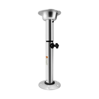 DEIGEHJRE Adjustable Table Pedestal, Detachable Table Base Stand, Leg Base Mount Kit 22.2428.35 inch Compatible with Boat Yacht RV Motorhome