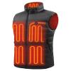 Venustas Men's Recycled Heated Down Vest with Battery Pack, Lightweight Electric Heating Puffer Vest for Hiking, Skiing view 1