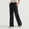 tobchonp Trendy Baggy Sweatpants Wide Leg Sweatpants Women Loose Fit High Waisted Straight Leg Sweatpants Drawstring Cotton Jogger Pants Baggy Flare Pants Golf Pants Elastic Waist Yoga Pants view 3