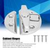 Marine Boat Door Catch Latch 316 Stainless Steel 2-1/4in (58mm) Turn Twist Button Door Catch Latchfor Door Cabinet for Boat and Many External Cabinet Applications view 3