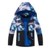 MGEOY Boys Girls Rain Jackets Lightweight Waterproof Hooded Raincoats Windbreakers for Kids 4-14Y view 1