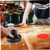 Air Hockey Pucks and Paddles, Air Hockey Pucks Air Hockey Replacement Set Ice Hockey Pushers Pucks Paddles Table Family Game Red view 3
