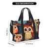 Travel Duffel Bags Personal Item Bag Carry on Luggage Bag Training Handbag Lightweight Waterproof Sports Gym Bag Anime Owl Weekender Bag for Women Men view 2