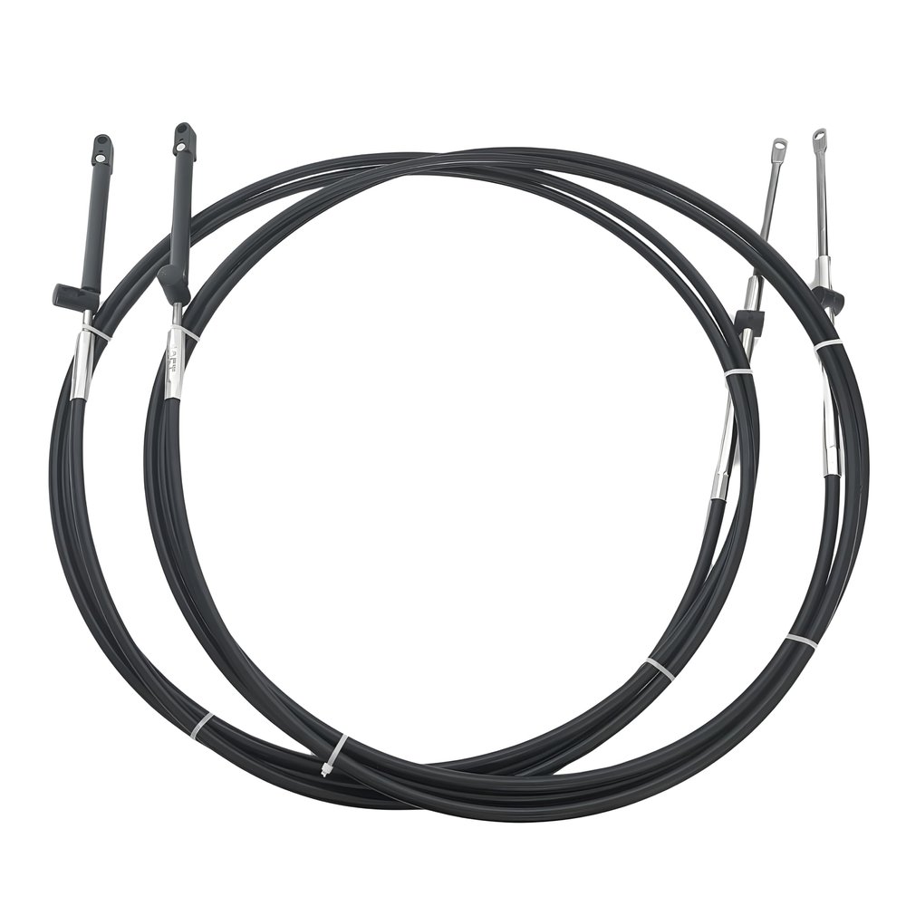 Boatcon 10FT GEN I Throttle Shift Control Cable Replace CC179010 Fits For Mercury Mariner Outboard Engine 2Pcs/Set