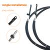 Boatcon 10FT GEN I Throttle Shift Control Cable Replace CC179010 Fits For Mercury Mariner Outboard Engine 2Pcs/Set view 2