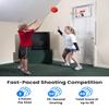IGL Mini Basketball Hoop Indoor, Over The Door Basketball Hoop Outdoor Wall Mounted with Electronic Scoreboard, Music, LED Lighting and Ball/Pump for Basketball Portable Hoops & Goals view 4