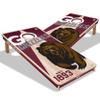 YouTheFan NCAA Montana Grizzlies 2 x 4 Professional Wood Cornhole Game view 1