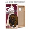YouTheFan NCAA Montana Grizzlies 2 x 4 Professional Wood Cornhole Game view 4