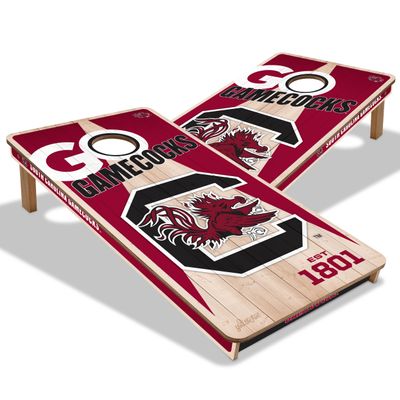 YouTheFan NCAA South Carolina Gamecocks 2 x 4 Professional Wood Cornhole Game
