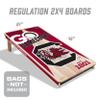 YouTheFan NCAA South Carolina Gamecocks 2 x 4 Professional Wood Cornhole Game view 2