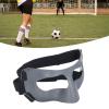 Cosiki Sports Face Nose Guard, Baseball Face Guard Nose Guard for Broken Nose Sports Face Guard Sports Reduce Impact Injury Soccer Basketball Face view 2