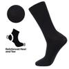 Alpine Swiss Mens Dress Socks 6 Pair Crew Sock Cotton Dress Socks for Men Solid Ribbed Argyle Pattern Multicolor Fun Designs Business Pack view 4