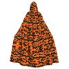 WZYWHJ tiger stripe camo Pattern aldult Cosplay Poncho Hooded Cloak for men and women Halloween Party view 1