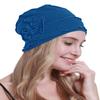 osvyo Chemo Headwear Turban Cap for Women - Cancer Beanie Hair Loss Sealed Packaging DEEP SEA Blue view 1