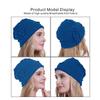 osvyo Chemo Headwear Turban Cap for Women - Cancer Beanie Hair Loss Sealed Packaging DEEP SEA Blue view 2