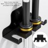 3 Bar Wall Mounted Barbell Rack, Heavy Duty Carbon Steel Vertical Storage for Home Gym & Commercial Fitness, Space-Saving Weightlifting Equipment, Durable Barbell Holder for Workouts view 2