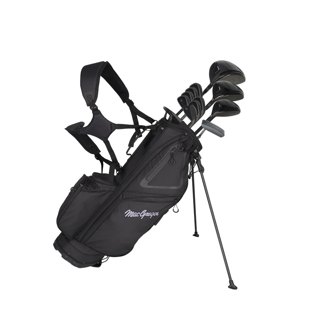 MacGregor MacBLK +1 Inch Golf Package Set, Mens Right Hand, Graphite/Steel, Regular