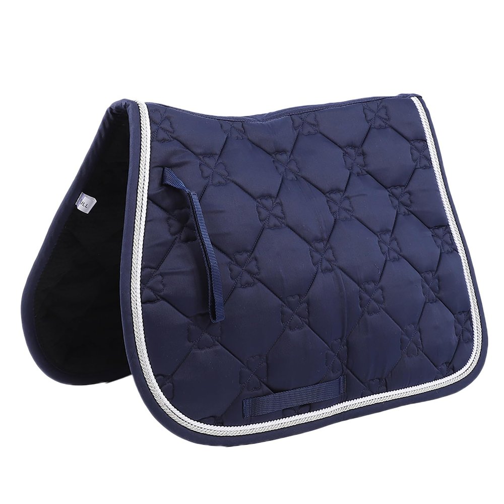VINGVO Horse e Pad, English e Pad Breathable Equestrian e Pads Sweat Absorption Mat Equipment Bareback Pad for Horses Double Rope PP Webbing Handle Belly Strap for Horses