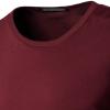 Men's Long Sleeve Crewneck Shirts Soft Stretch Cotton Athletic Tees Lightweight Fashion Casual Pullover Top (3X-Large,Wine Red) view 2