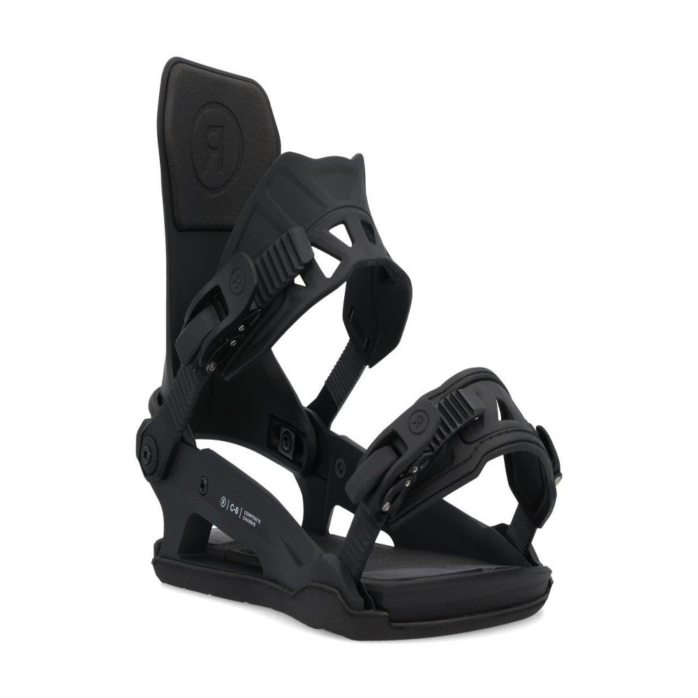 Ride C-8 Unisex Snowboard Bindings, Black, S: M (4-8) / W (5-9)