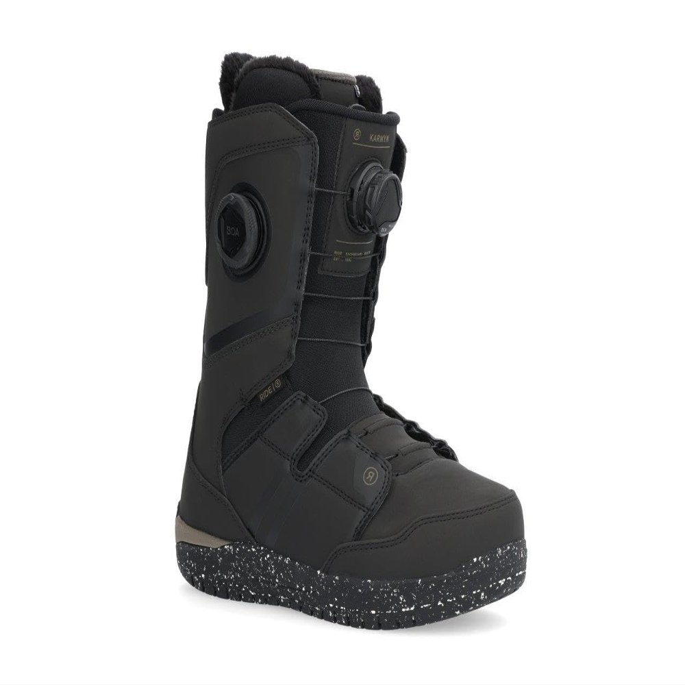 Ride Karmyn Zonal Women's Snowboard Boots, Black, 10