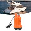 Boat Bilge Pump 12V Submersible Bilge Pump 7000RPM 200W Universal Electric Drain Pump for Yachts Fishing Boats view 2
