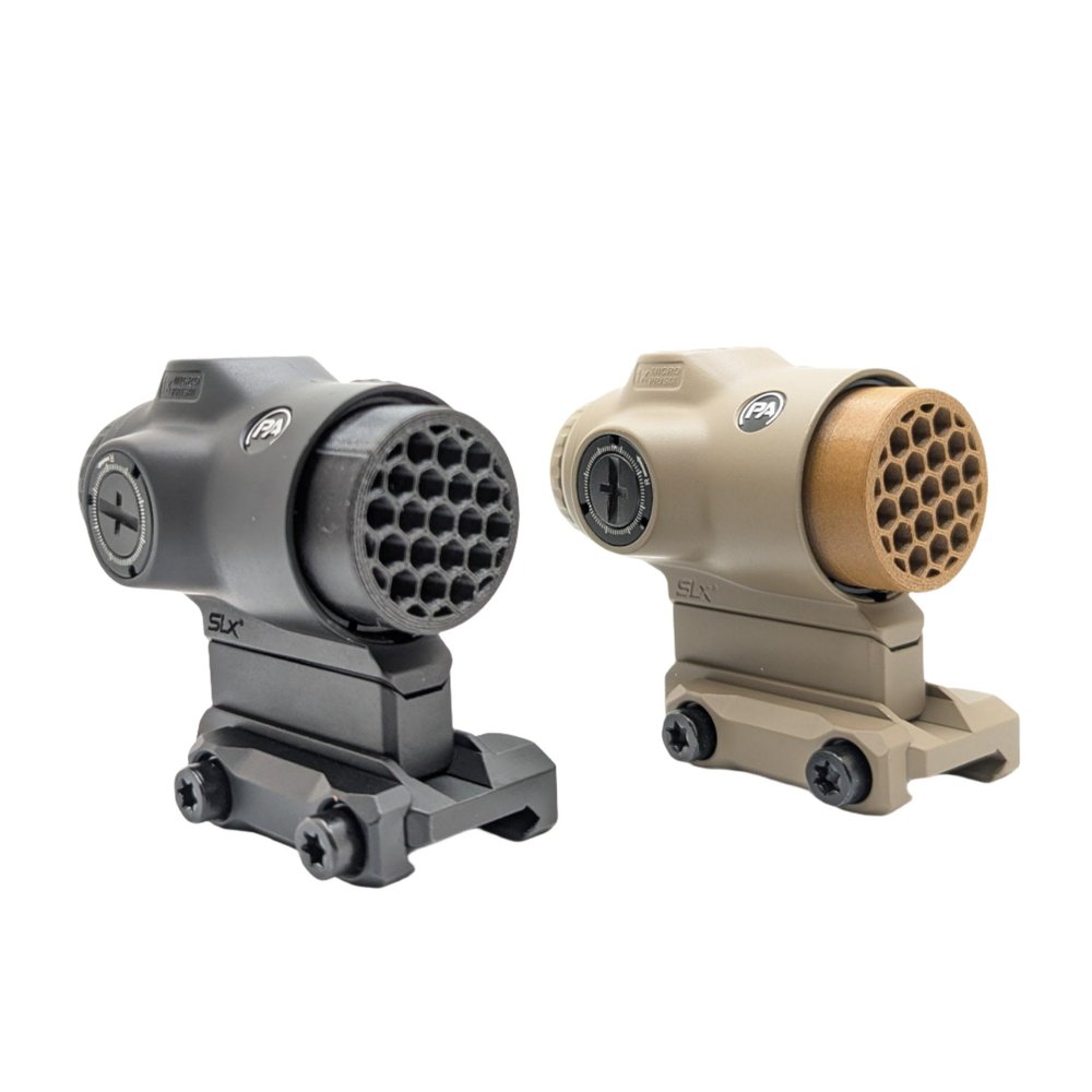 Killflash Hex Anti-Reflection Device Compatible with Primary Arms SLX Gen II 1x Micro Prism (Forest Green)
