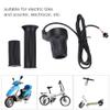 Electric Scooter Throttle with 1.5m Cable Wire Speed Throttle, 22.5mm Universal Black Plastic Electric Speed Throttle Handle for Electric and Scooter, Electrocar view 2