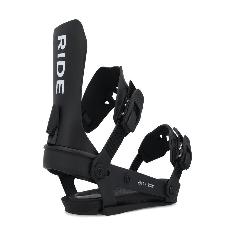 Ride A-8 Unisex Snowboard Bindings, Sunset, M: M (6-10) / W (7-11)